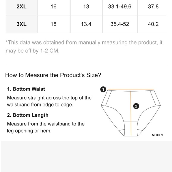 Shein Plus high waisted bikini bottoms - Picture 5 of 5